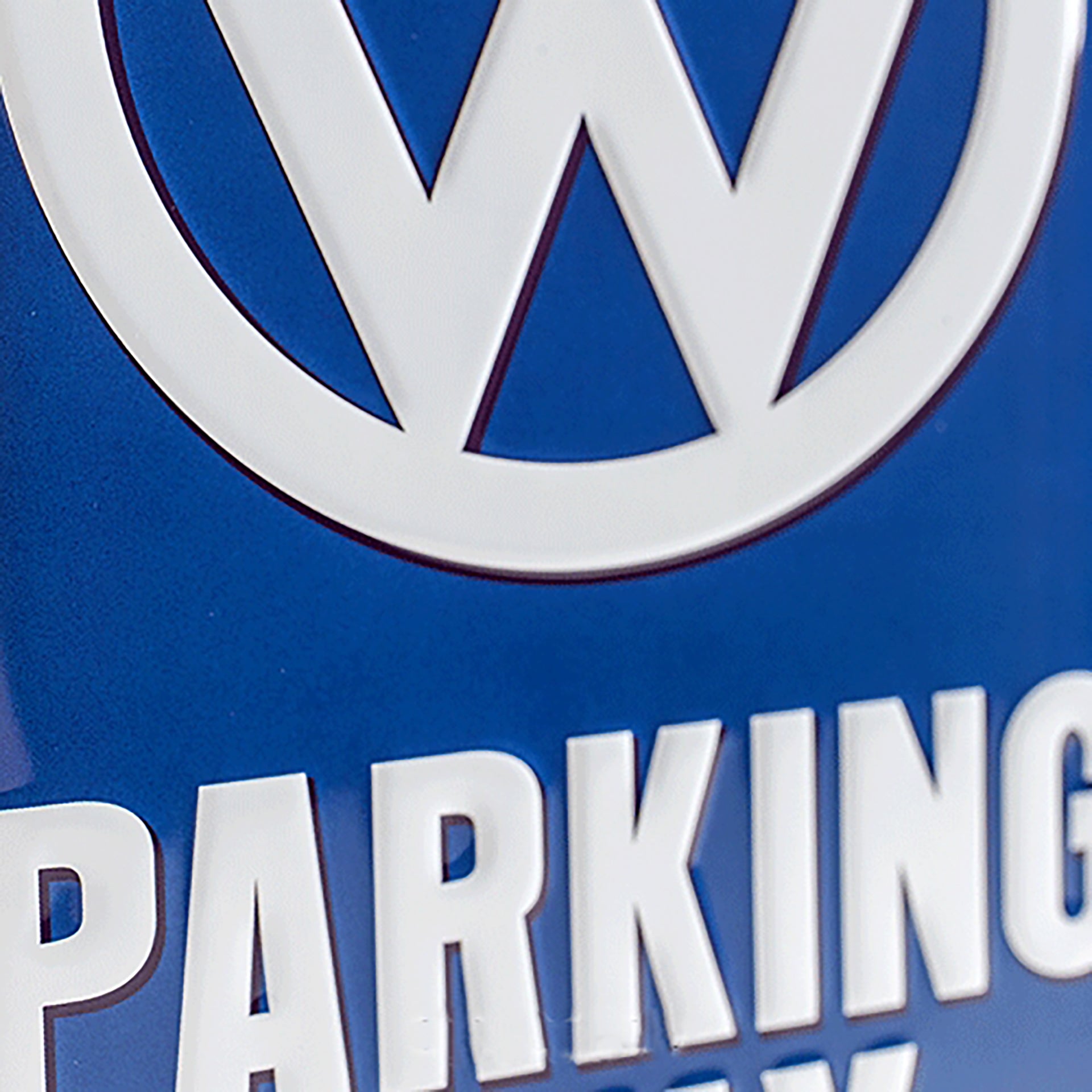 Volkswagen Parking Only Sign