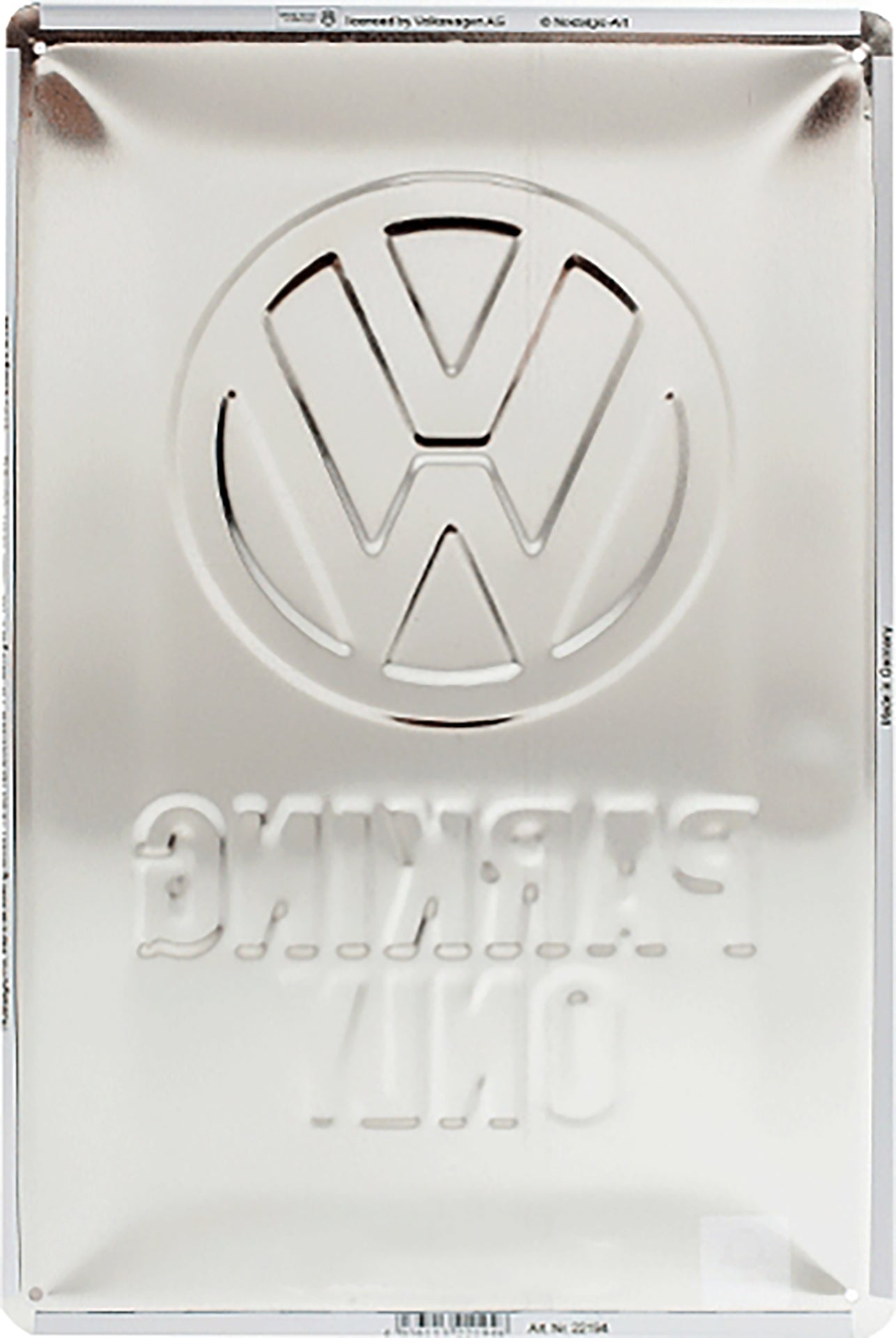 Volkswagen Parking Only Sign