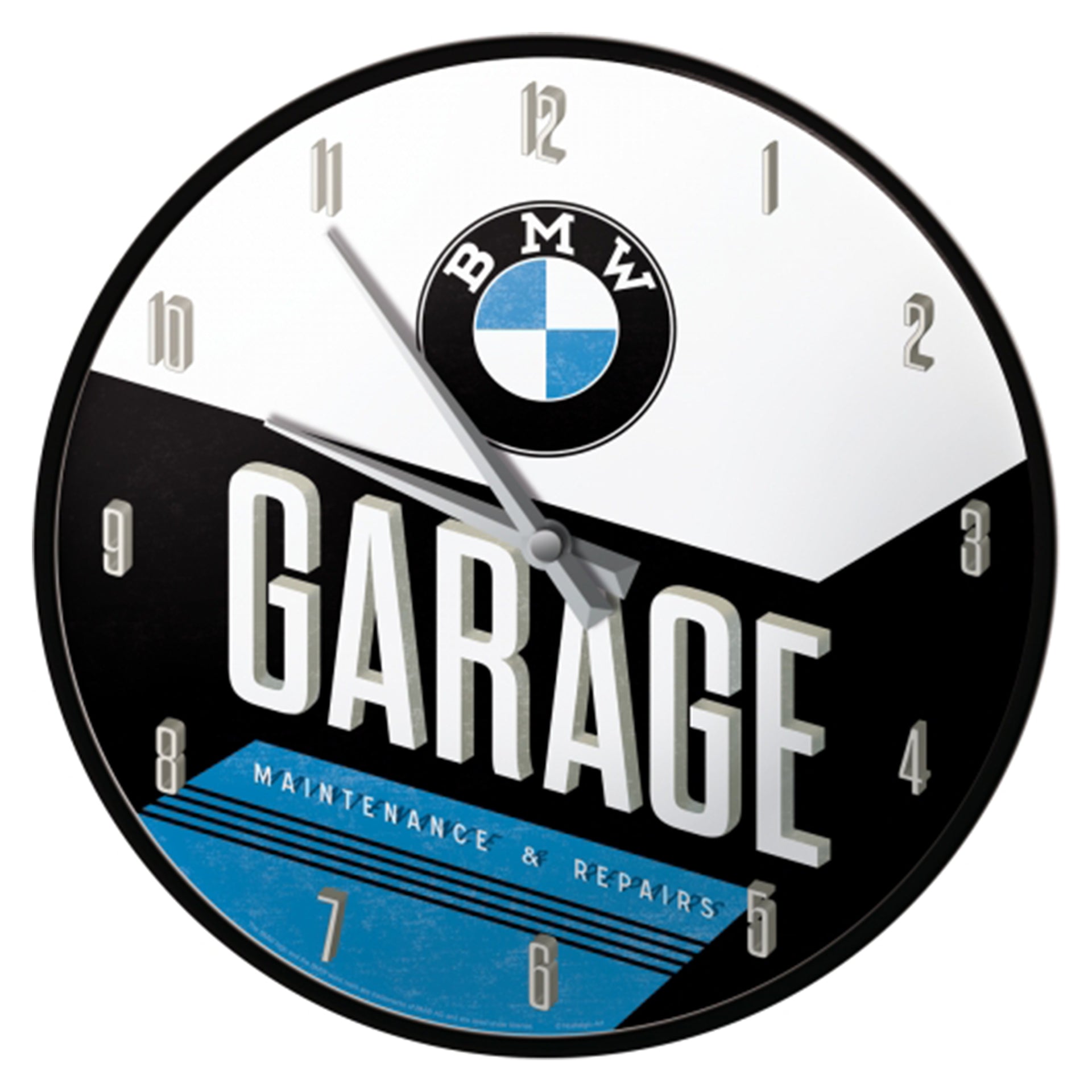 BMW Garage Wall Clock