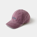 Washed Cotton Cap - Burgundy