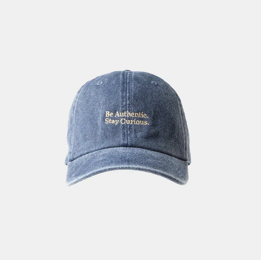 Washed Cotton Cap - Burgundy