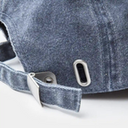 Washed Cotton Cap - Navy