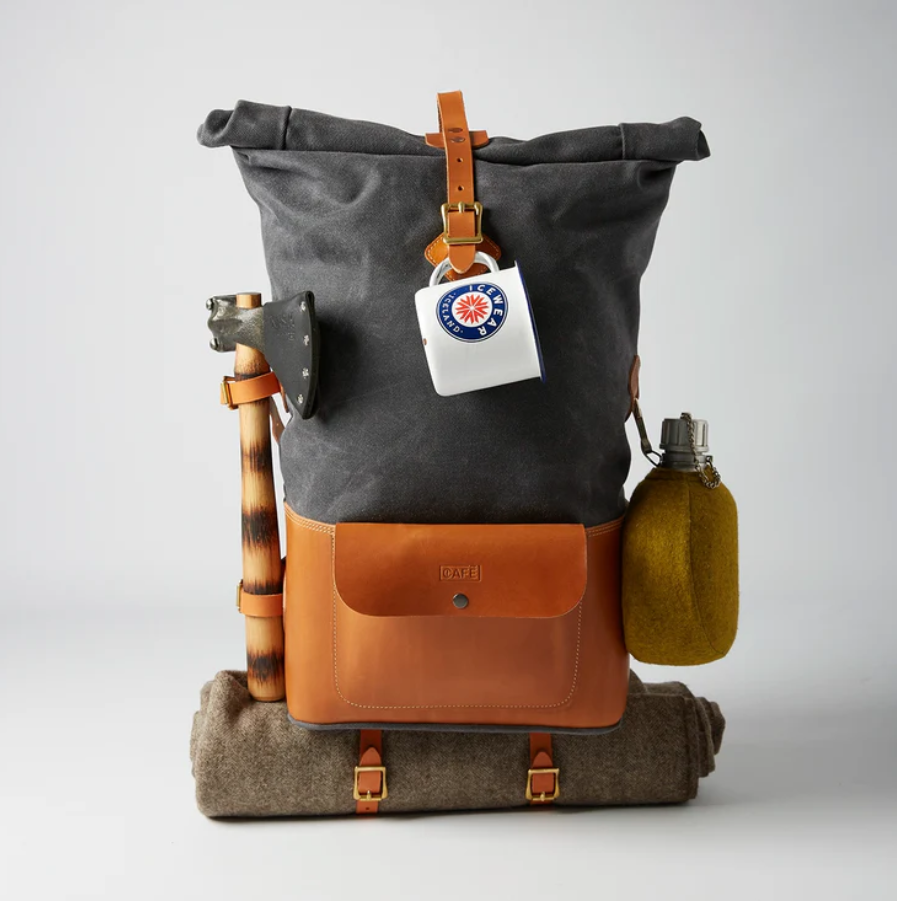 Waxed Canvas Adventure Backpack