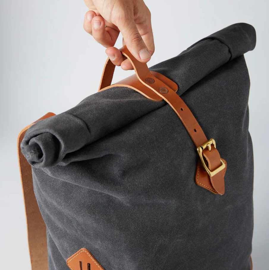 Waxed Canvas Adventure Backpack