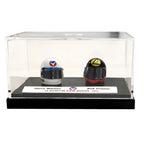 Steve Warson and Bob Cramer Miniature Helmet Duo