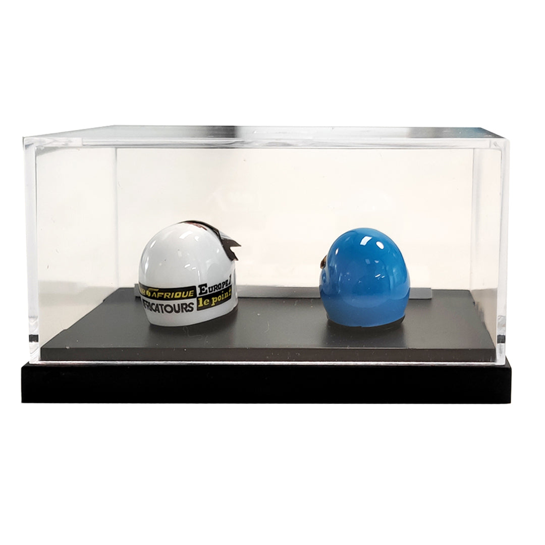 Michel Vaillant and Julie Wood Miniature Helmet Duo