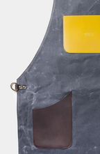 Work apron Papua Charcoal 14oz British Millerain