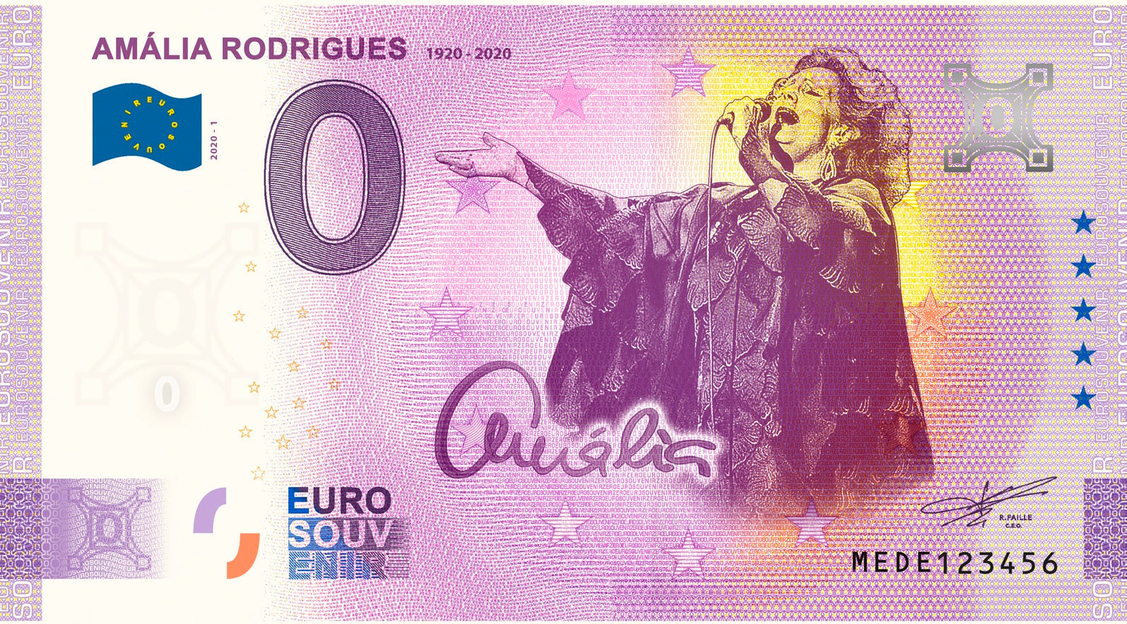 Amália Rodrigues Banknote