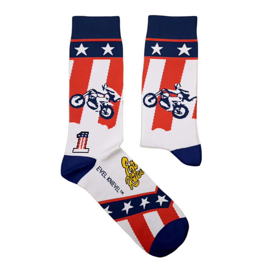 Evel Knievel Socks
