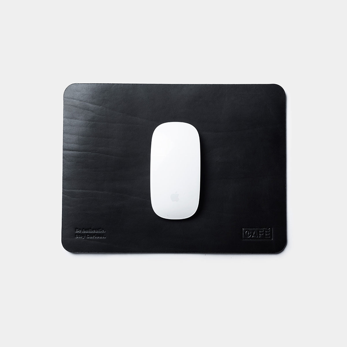 Leather Mouse Pad - Black