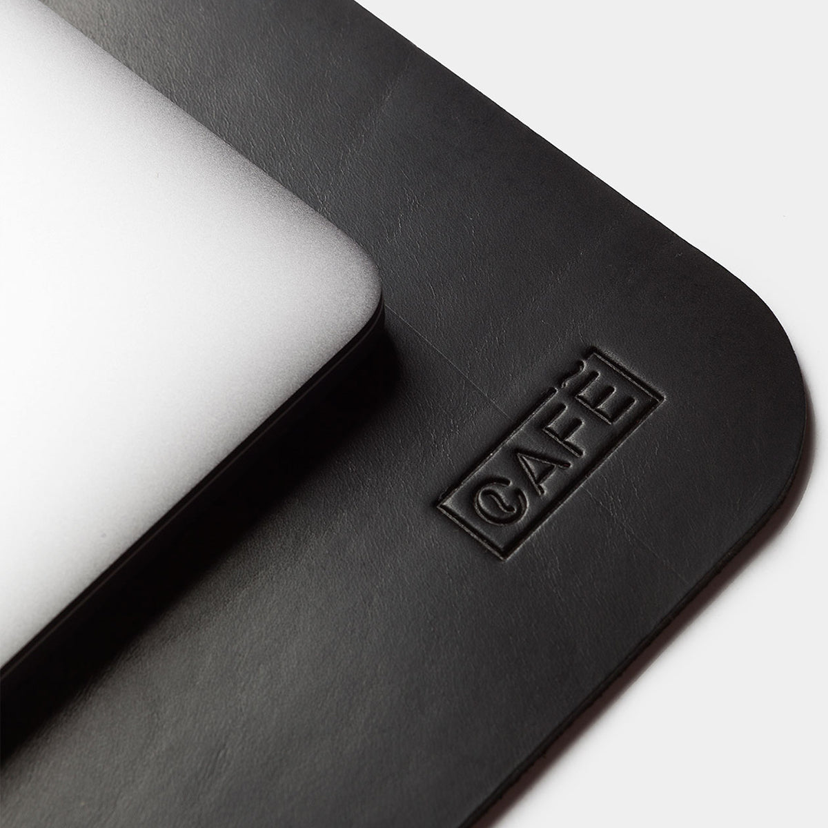 Leather Desk Pad - Black