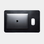 Leather Desk Pad - Black