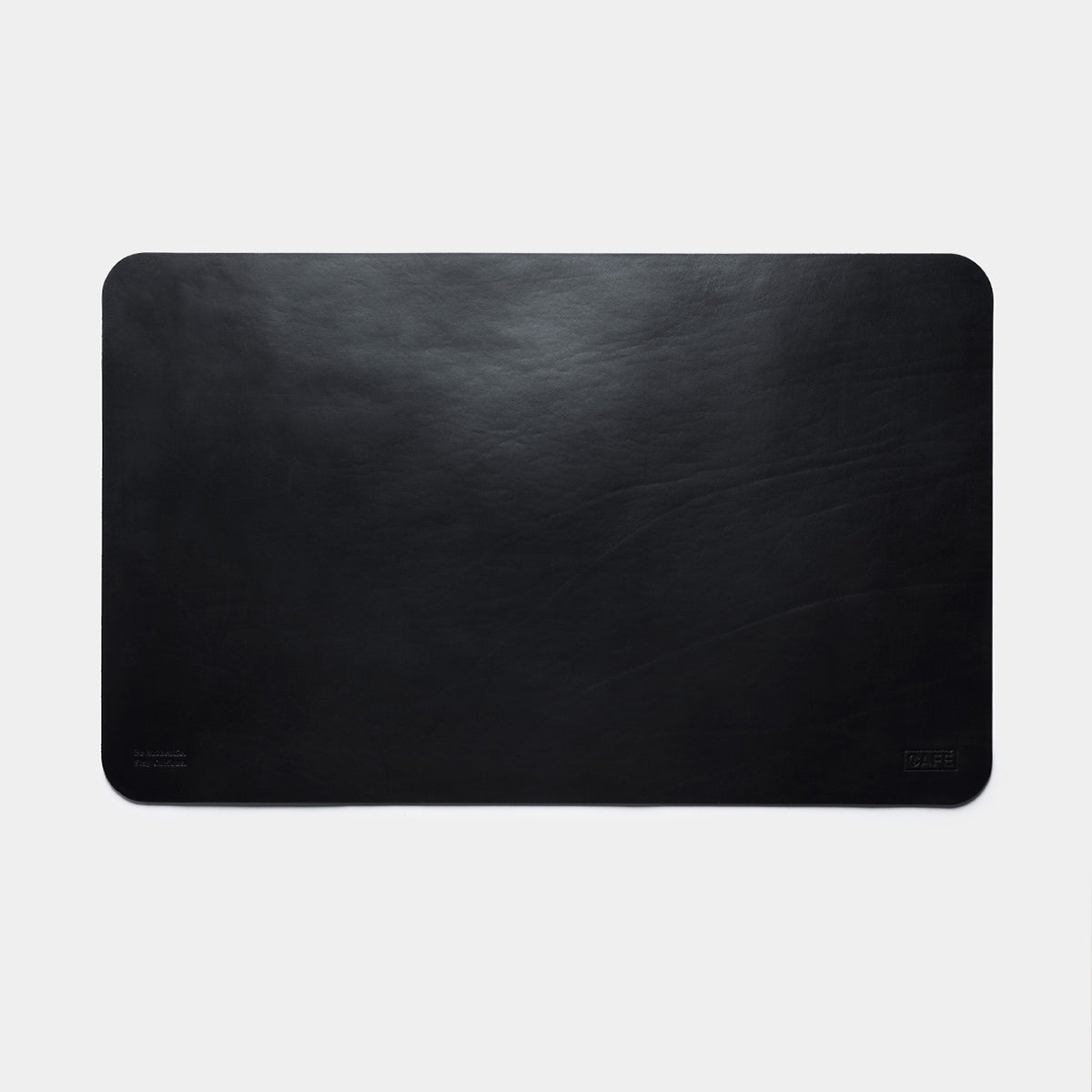 Leather Desk Pad - Black