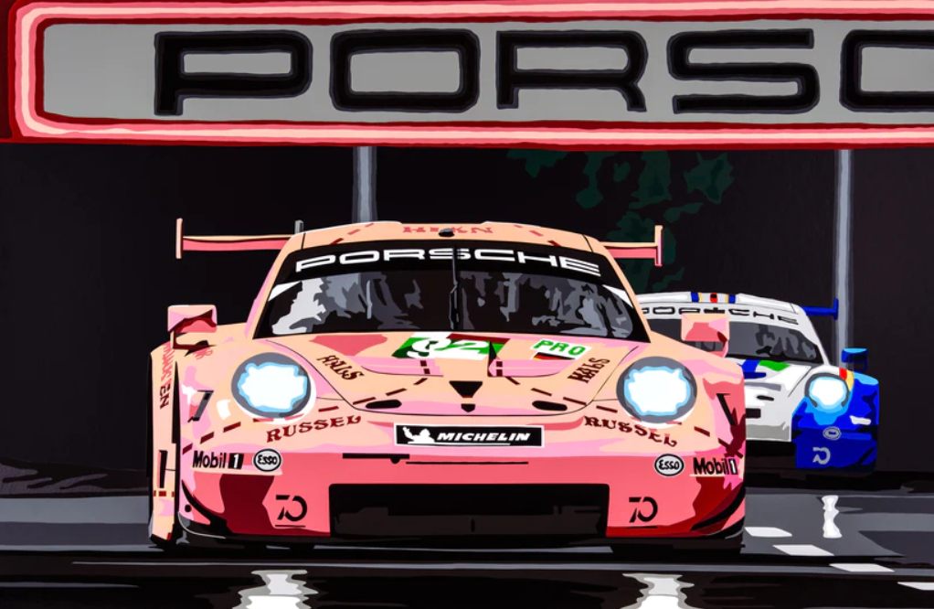 Pink Pig at Le Mans