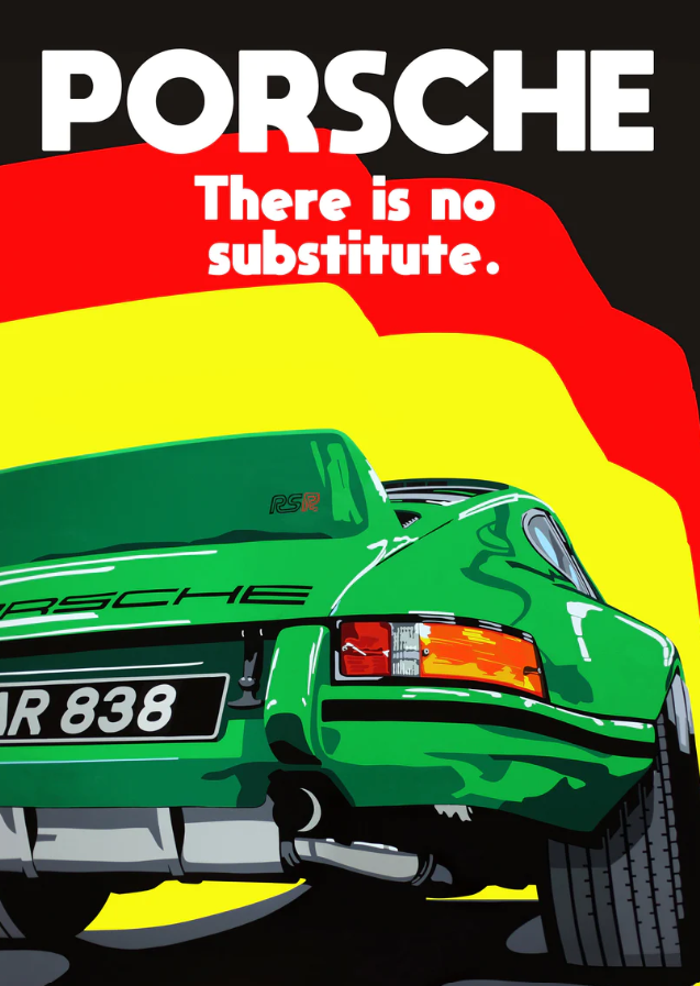 BPC (Bedroom Poster Collection) 1974 Porsche 911 RSR