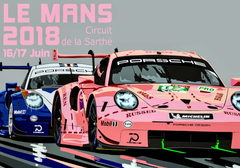 Porsche at Le Mans 2018 Race