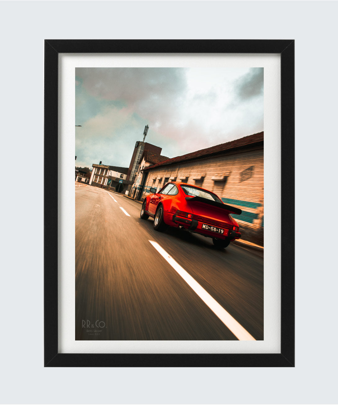Poster Art Work Porsche 911