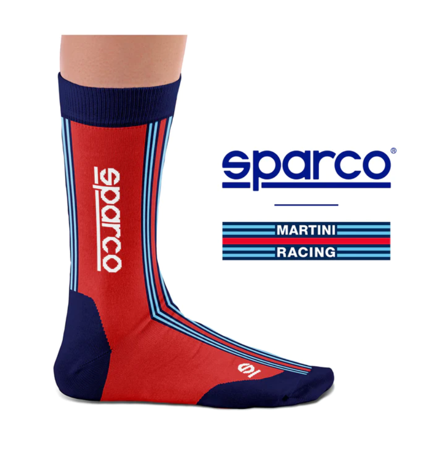 Sparco Martini Red Socks