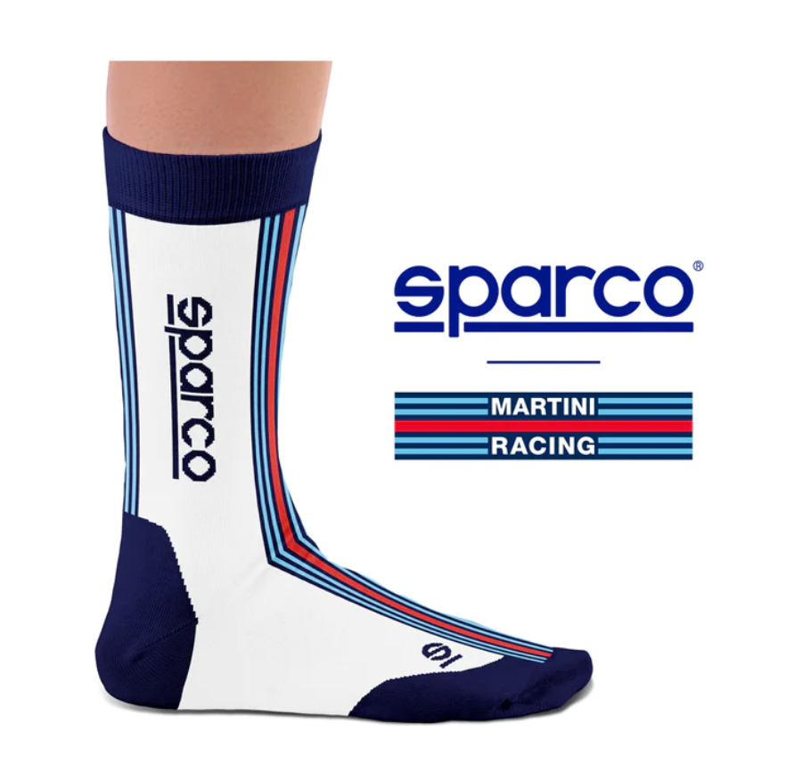 Sparco Martini White Socks