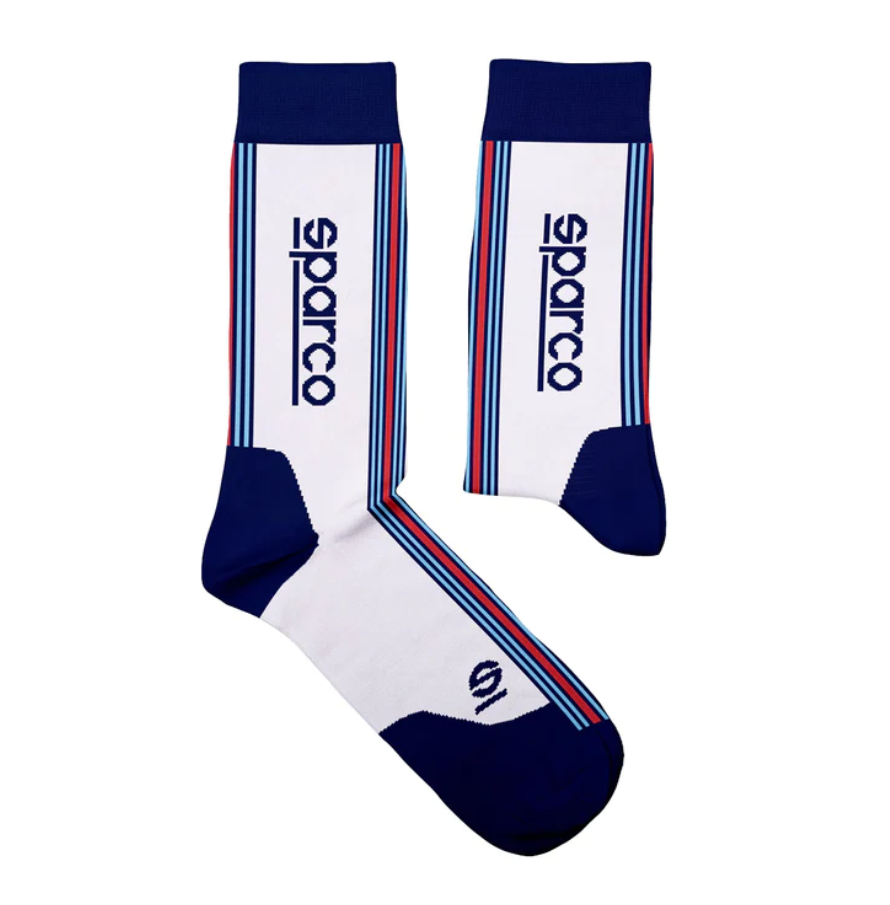 Sparco Martini White Socks