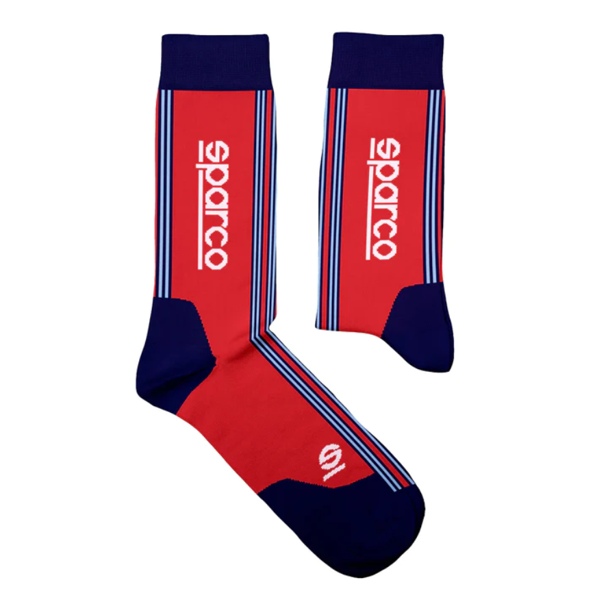 Sparco Martini Red Socks