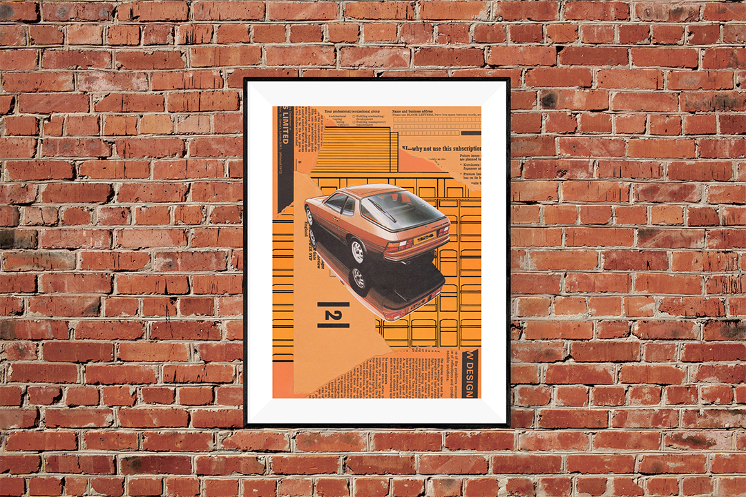 Porsche 924 Artwork