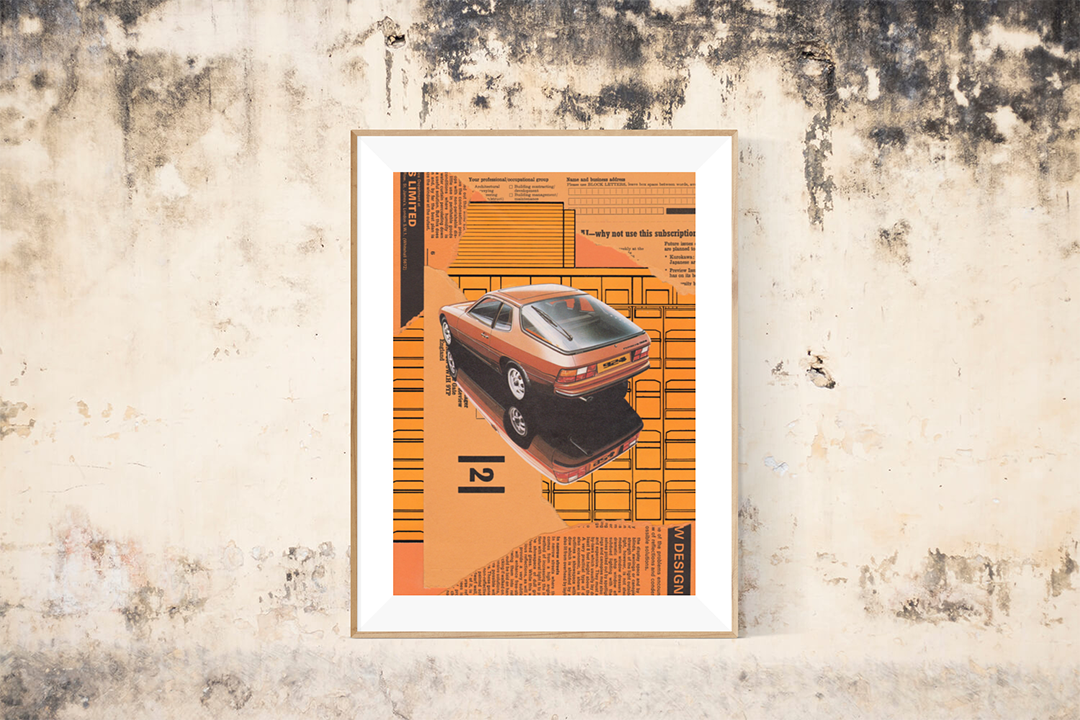 Porsche 924 Artwork